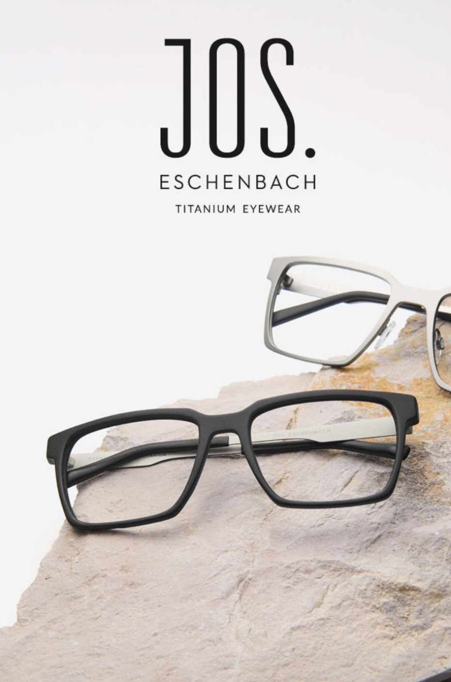 Jos. Eschenbach: Zwei liegende Brillenfassungen